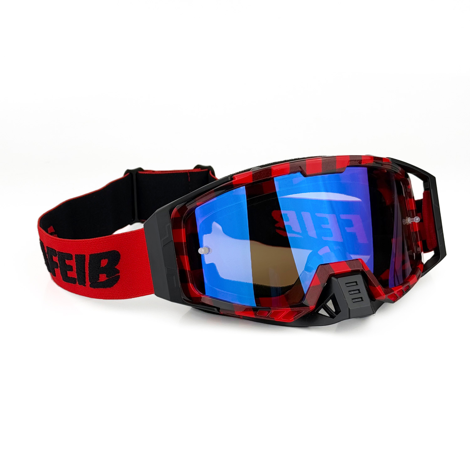 Motorcycle Gear For Woman - Multi-Color Nose-Protected Motorcycle Goggles - UV400