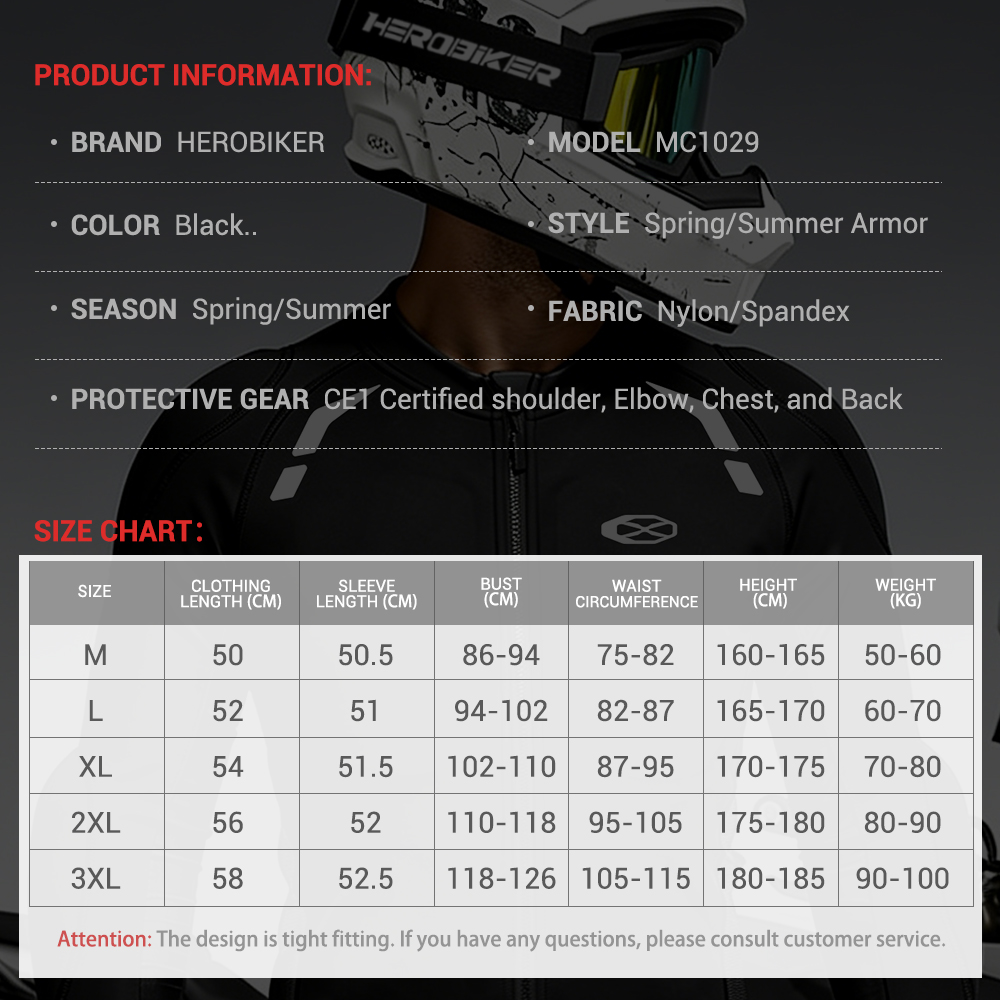 New Men Women Motorcycle Armor - огляд і ціна Motorcycle Gear Mens