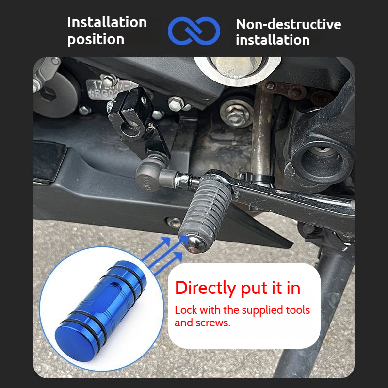 fit For YAMAHA MT03 MT10 MT-03 - огляд і ціна Motorcycle Gear Lever Extender